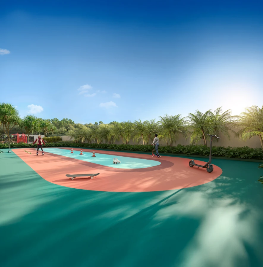 Eternity Residence: Pista de Patins