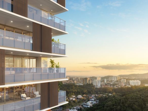 Florà Alphaville 815 m2 — perspectiva geral das varandas e entorno, vista aérea 2
