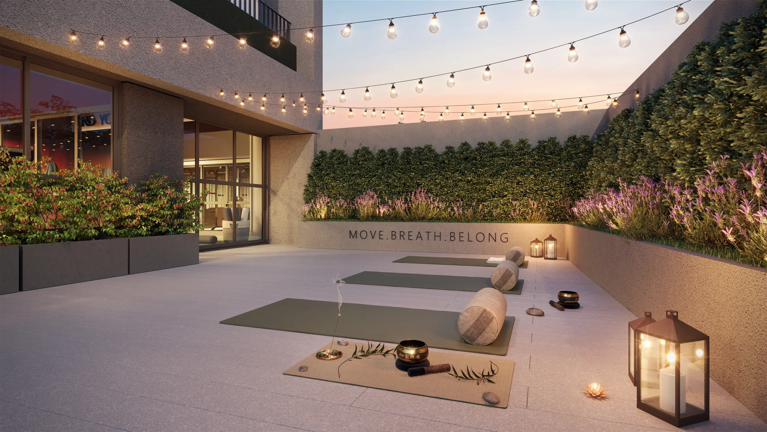 Deck yoga do Madart Vila Madalena, imagem oficial MPD e STAN