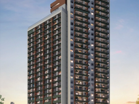 Fachada noturna do Madart Vila Madalena, imagem oficial MPD e STAN
