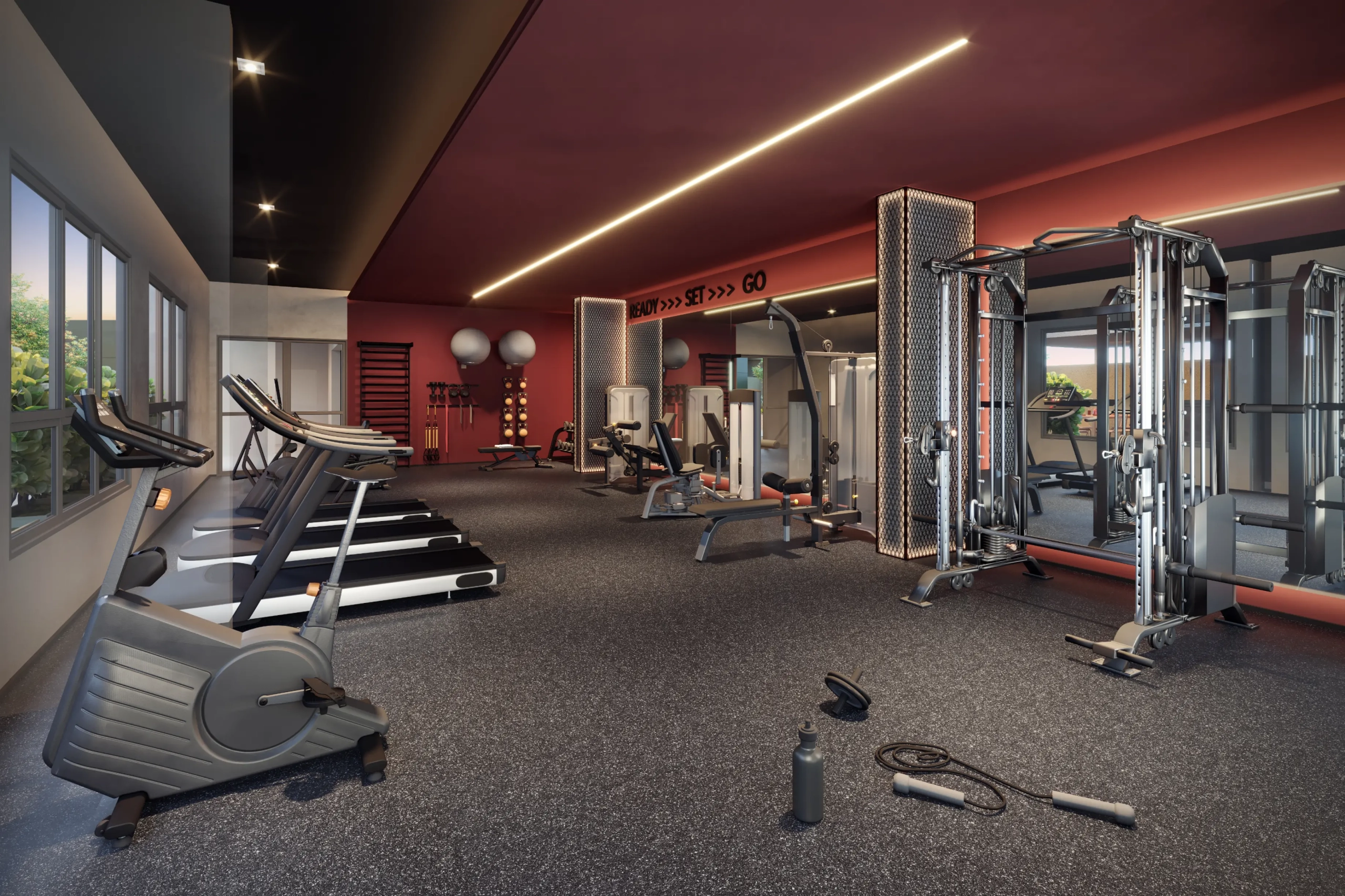 Fitness do Madart Vila Madalena, imagem oficial MPD e STAN