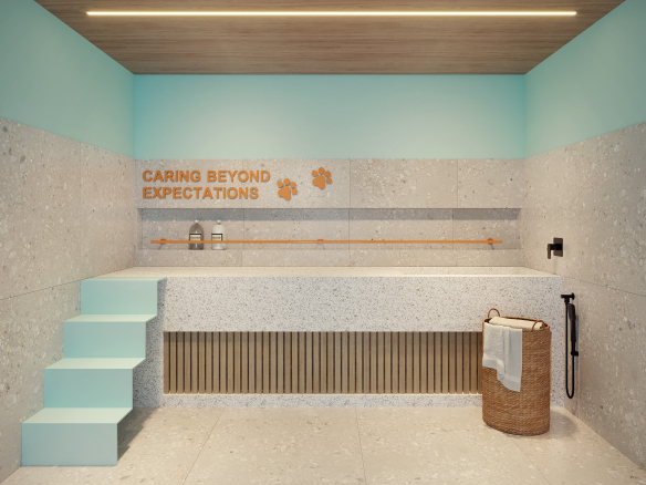Pet care do Madart Vila Madalena, imagem oficial MPD e STAN