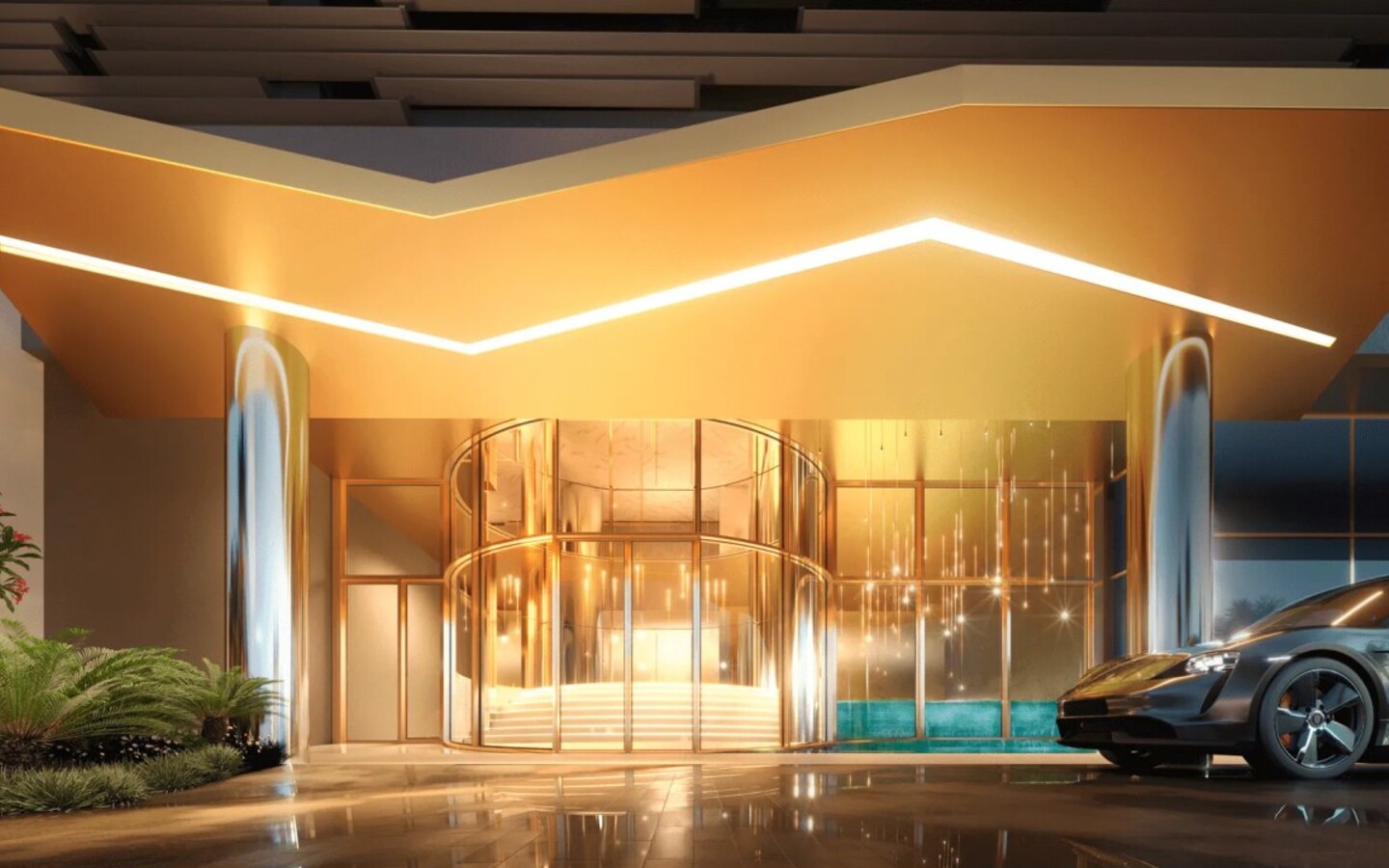Mandarim The Legend — arquitetura — (11) 4237-8776 | 98026-0864 Acesso principal do Mandarim The Legend