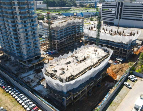 NID Alphaville — Área externa - Torre B — obra setembro 2026 — imagem publicada pela incorporadora