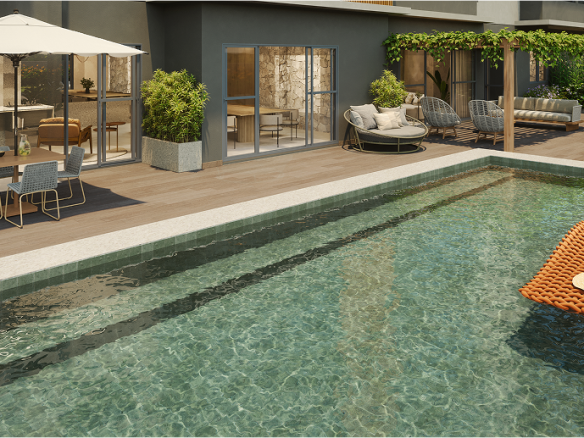 NID Alphaville — Casa de campo externa - Perspectiva Ilustrada - NID Alphaville
