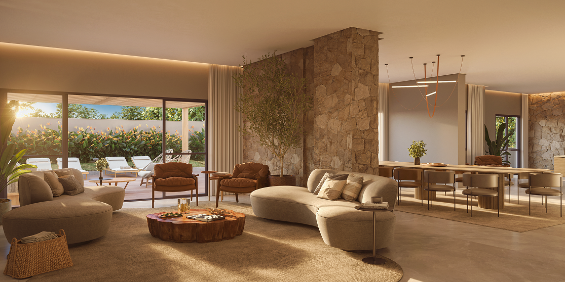 NID Alphaville — Casa de campo interna – perspectiva oficial — (11) 4237-8776 | 98026-0864 NID Alphaville duplex 132 m2 — casa de campo interna — perspectiva oficial do condomínio