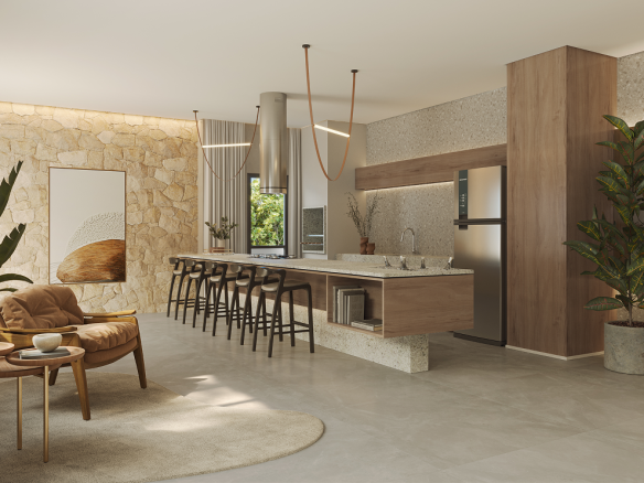 NID Alphaville — Casa de campo - perspectiva oficial