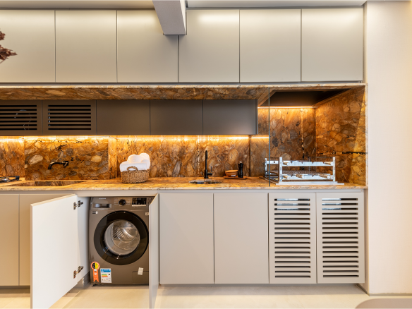 NID Alphaville — Cozinha e Área de Serviço — foto do decorado oficial, configuração não individualizada