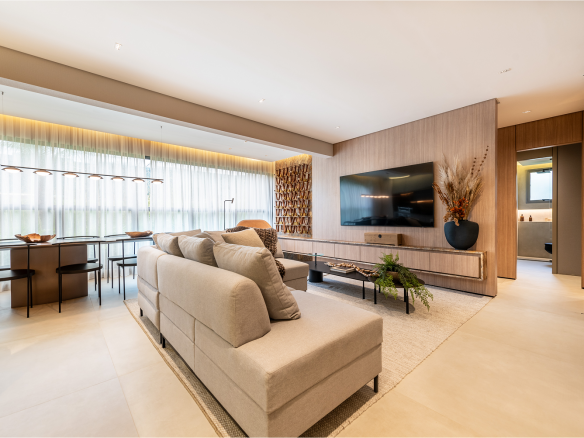 NID Alphaville — Estar — foto do decorado oficial, configuração não individualizada