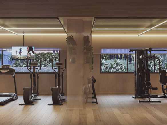 NID Alphaville — Fitness - Perspectiva Ilustrada - NID Alphaville