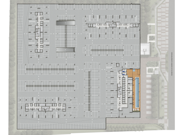 NID Alphaville — Implantação terreo - perspectiva oficial