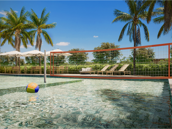 NID Alphaville — Piscina biri bol - Perspectiva Ilustrada - NID Alphaville