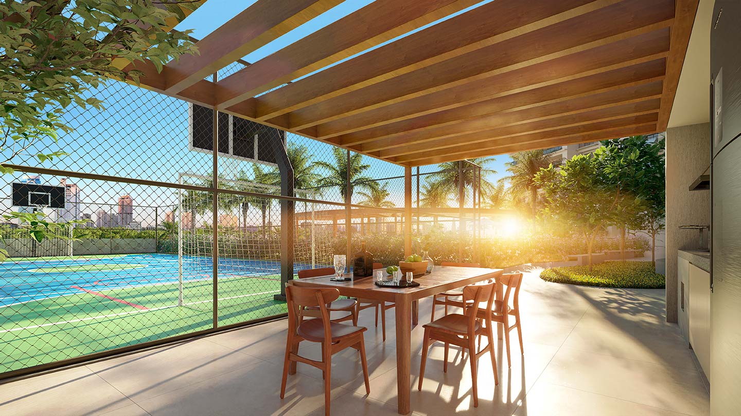 Oásis Home Resort – Churrasqueira junto à quadra – Atendimento Especializado (11) 4237-8776 | 98026-0864 Oásis Home Resort — Churrasqueira junto à quadra