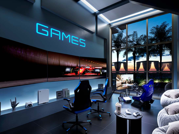 Oásis Home Resort — Espaço games