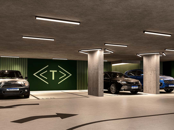 Oásis Home Resort — Garagem