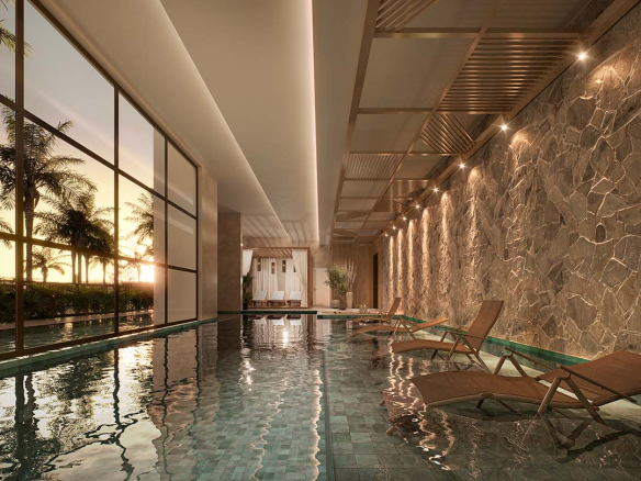 Oásis Home Resort — Piscina coberta
