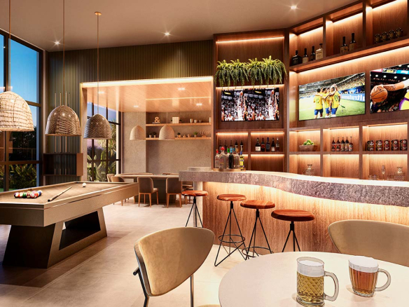 Oásis Home Resort — Sports bar