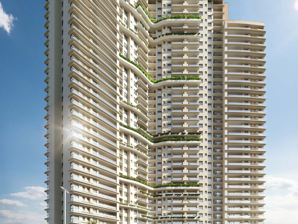 Oásis Home Resort — Torre e embasamento