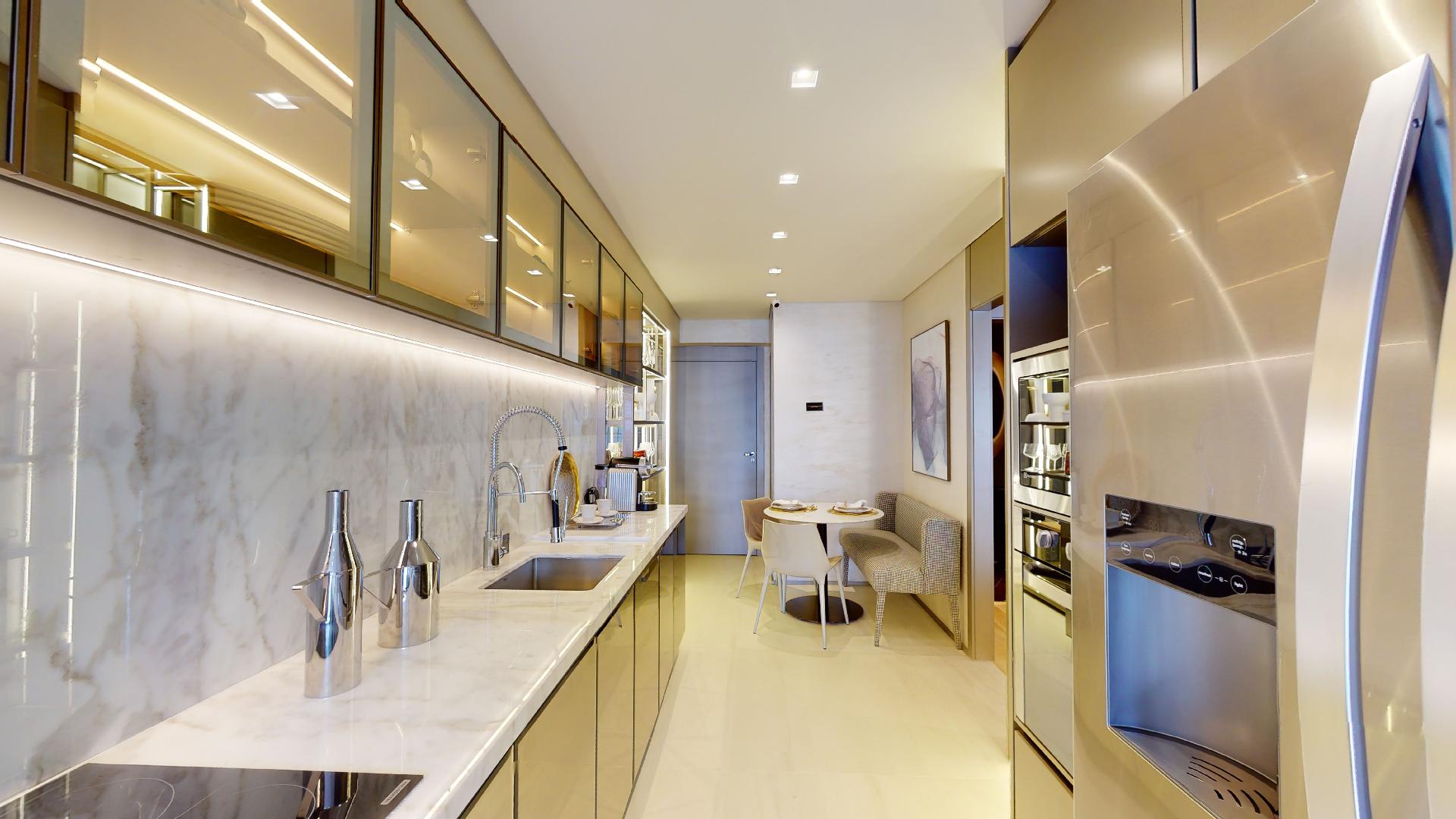On The Sky Cyrela by YOO — Foto da Cozinha do Decorado de 161 m²