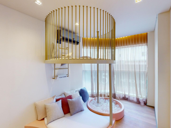 On The Sky Cyrela by YOO — Foto do Dormitório Infantil do Decorado de 161 m²
