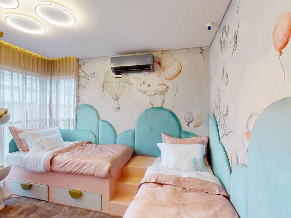 On The Sky Cyrela by YOO — Foto do Dormitório Infantil do Decorado de 161 m²