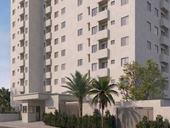 Portaria e acesso de veículos do Residencial das Flores em Osasco