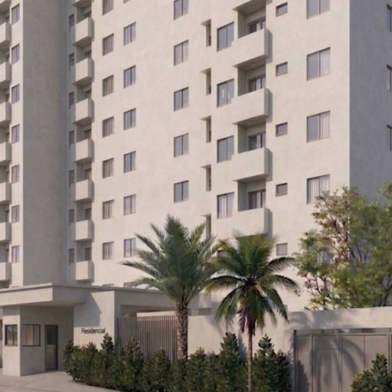 Portaria e acesso de veículos do Residencial das Flores em Osasco