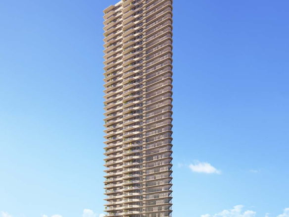 Signature Alphaville 365 m2 — perspectiva oficial da fachada frontal da torre