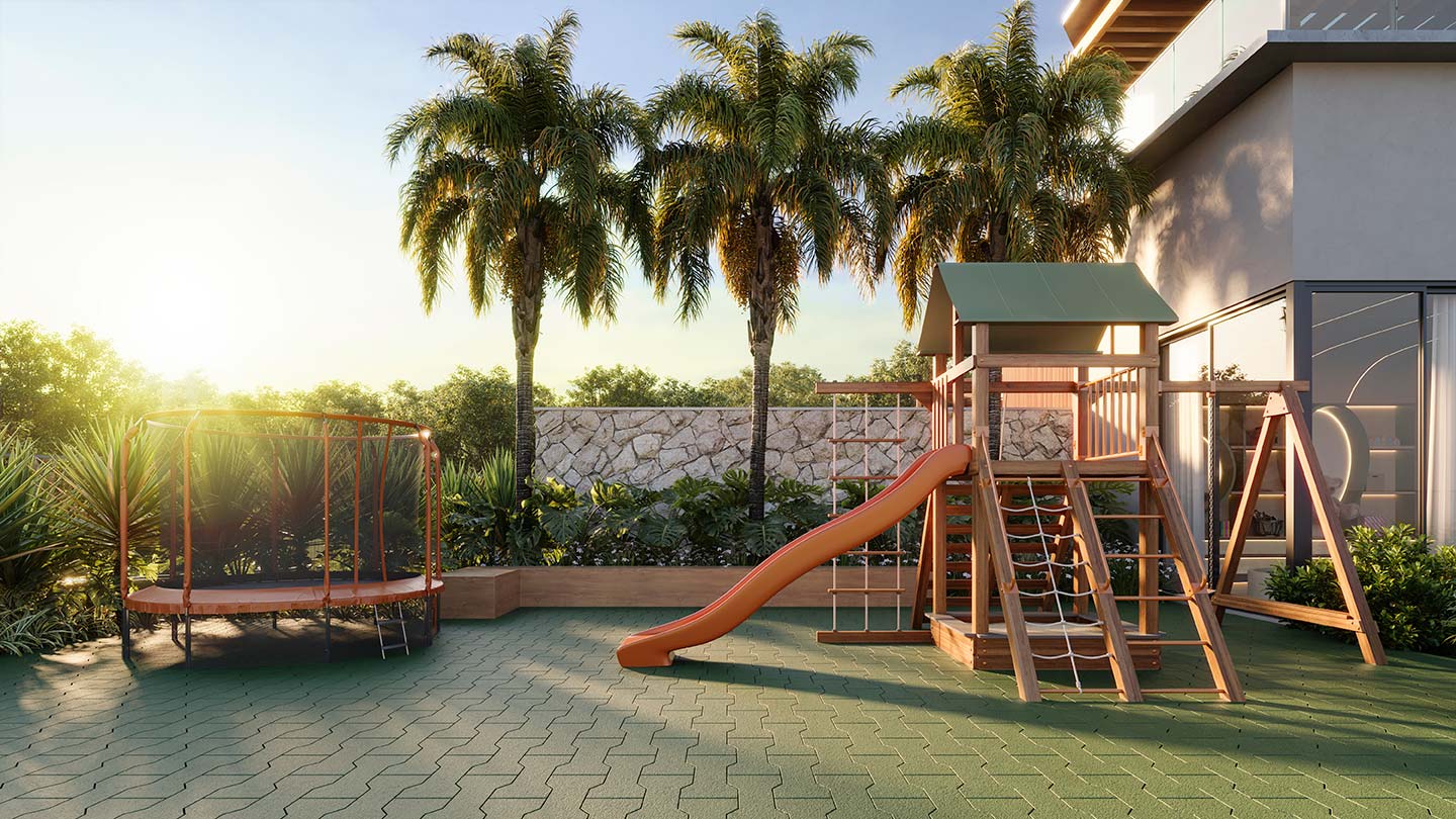 Signature Alphaville — Playground — (11) 4237-8776 | 98026-0864 Perspectiva ilustrativa do Signature Alphaville: Playground