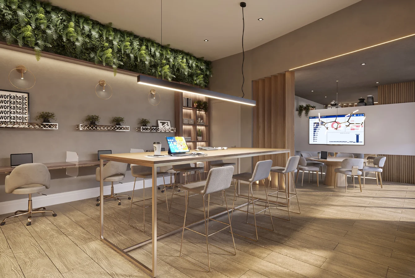 Square Design Residence – Coworking