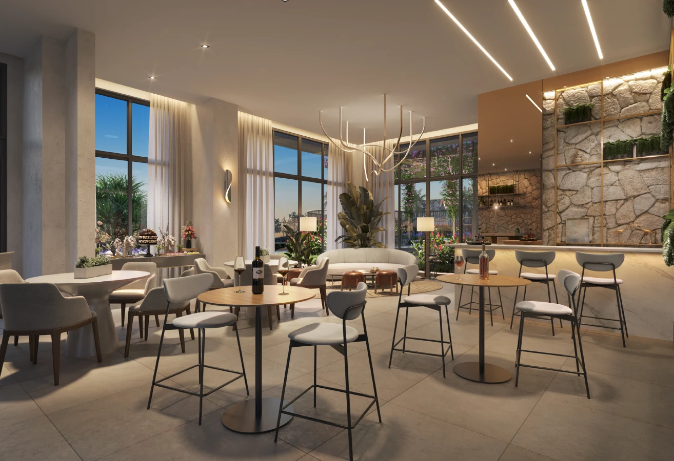 Square Design Residence – Espaço gourmet