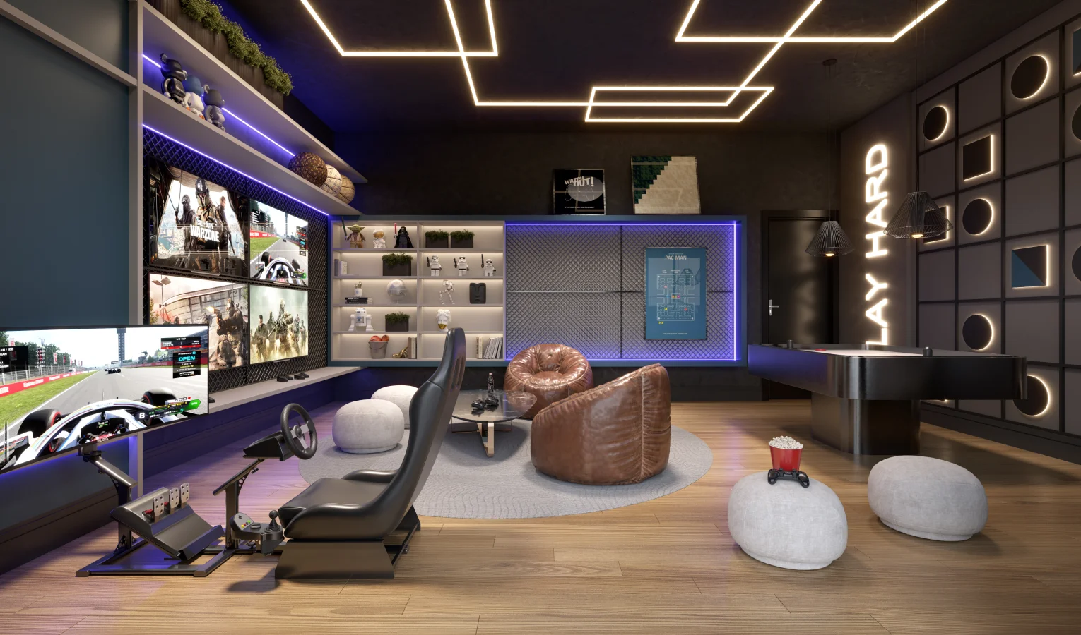 Square Design Residence – Games
