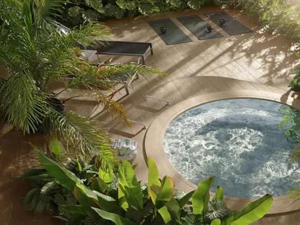 Square Design Residence – Ofurô