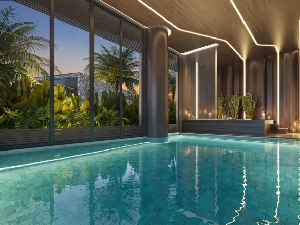 Square Design Residence – Piscina coberta