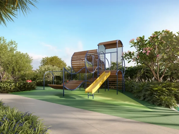 Square Design Residence – Playground