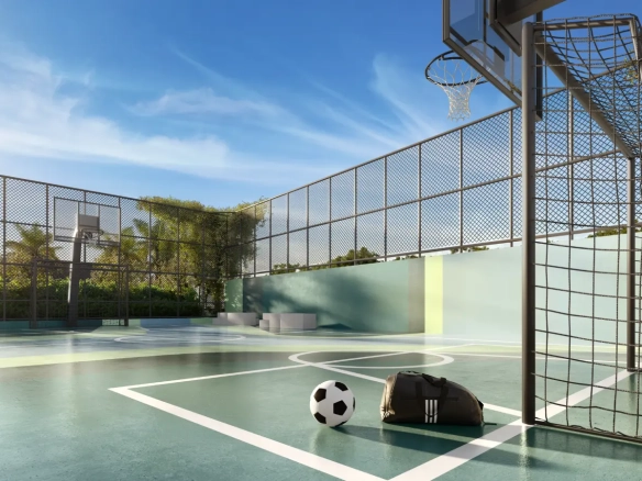 Square Design Residence – Quadra poliesportiva