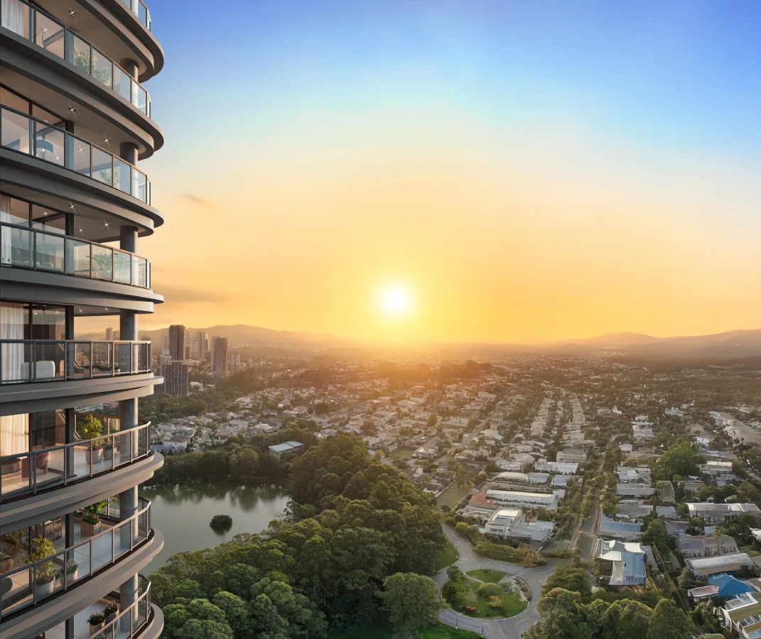 Square Design Residence – Rooftop e vista panorâmica
