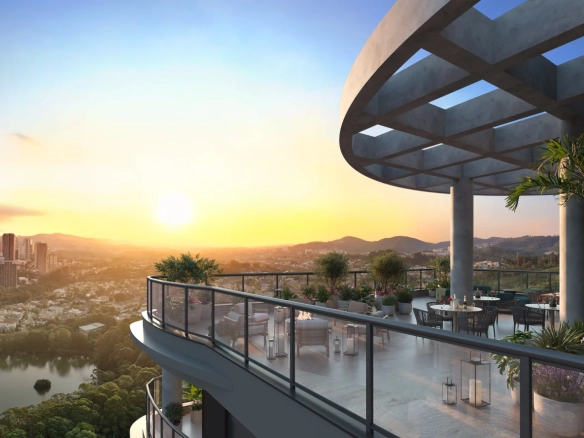Square Design Residence – Sky Lounge no rooftop