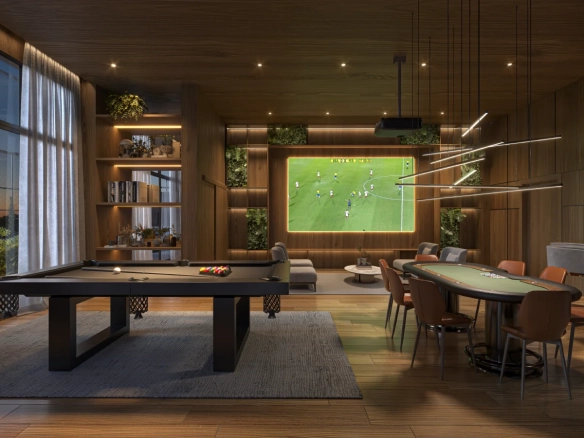 Square Design Residence – Sports Bar