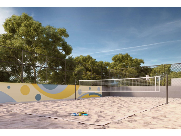 Beach tennis do Sunset Itapecuru em Alphaville