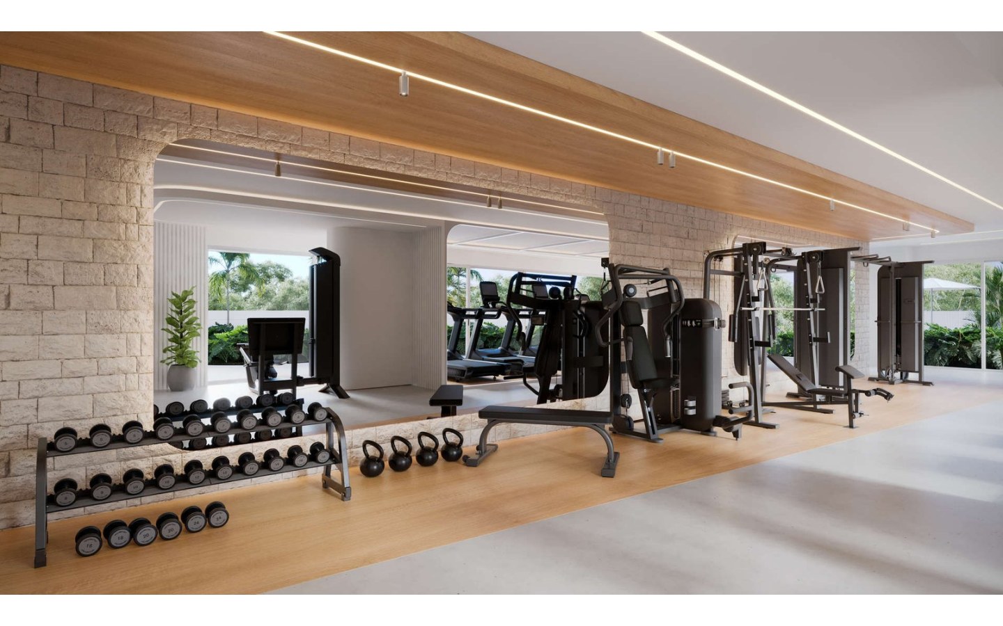 Fitness do Sunset Itapecuru em Alphaville