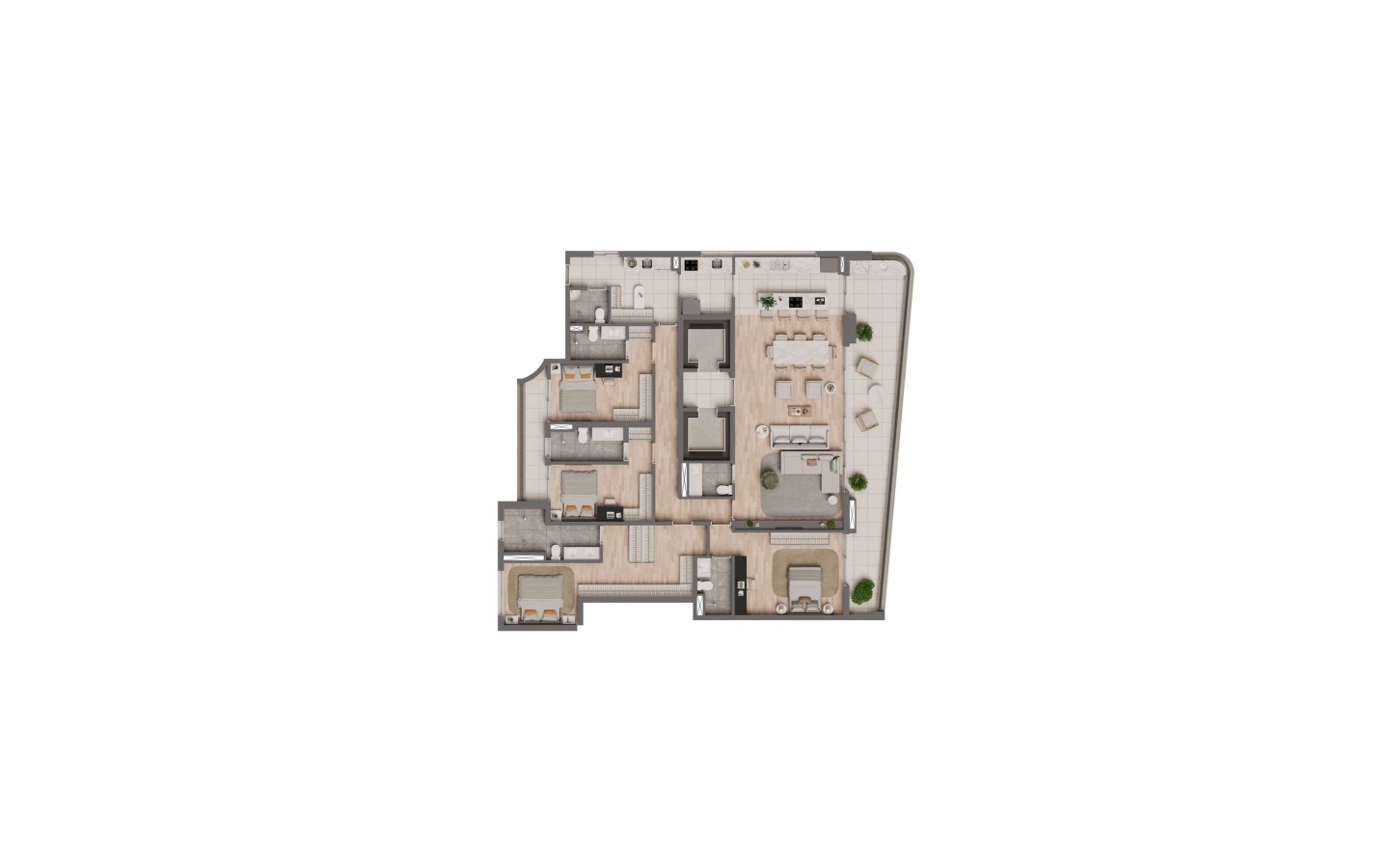 Sunset Itapecuru – Atendimento Especializado (11) 4237-8776. Planta Tipo 1 unidade 3 do Sunset Itapecuru em Alphaville