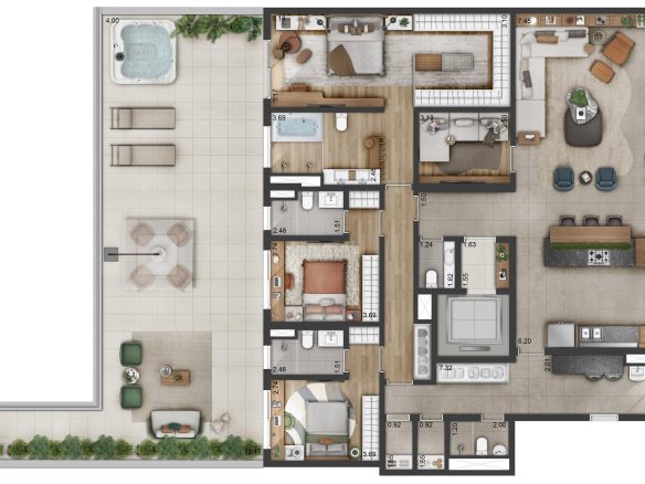 Terrah Alphaville — Garden 315 m² — final 2 — 3 suítes