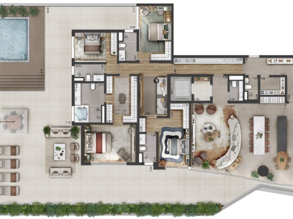 Terrah Alphaville — Garden 510 m² — final 1 — 4 suítes