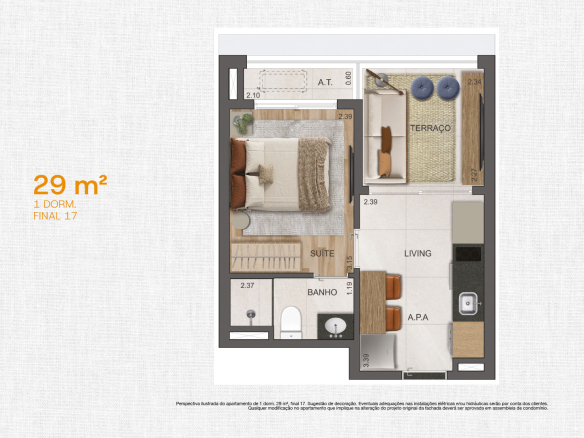 VP Cotovia — Planta 29m²