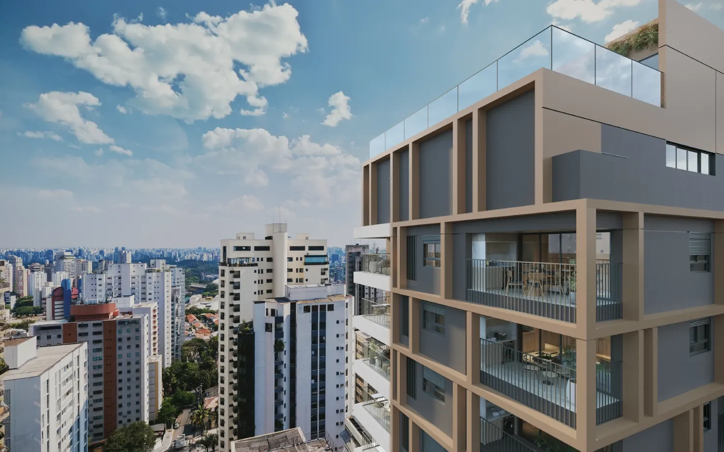 WALKPAULISTA 44 m2: torre e rooftop no Paraíso