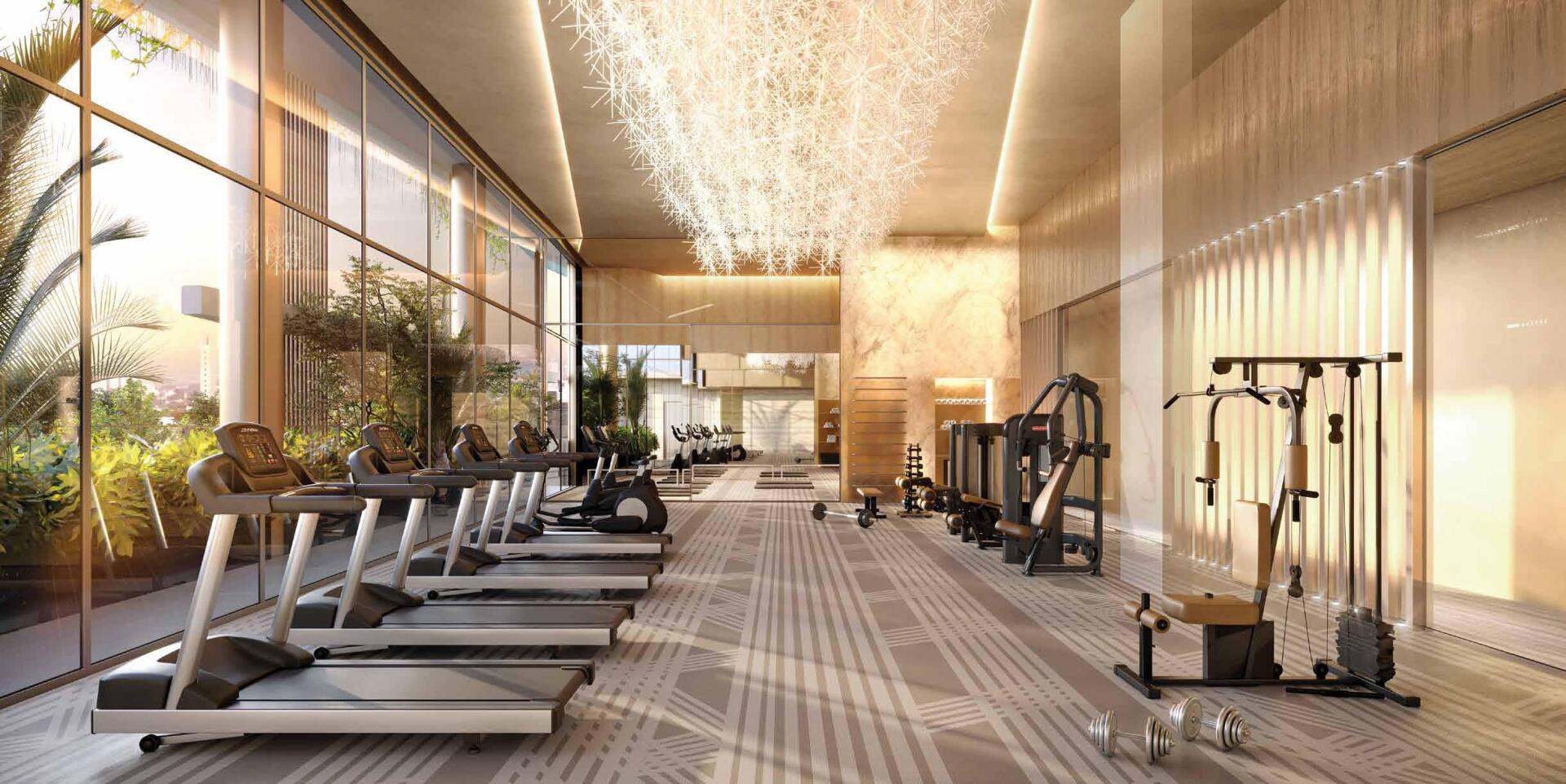 Cyrela Moema By Yoo – fitness – perspectiva ilustrada – (11) 4237-8776 | 98026-0864 Cyrela Moema By Yoo – fitness – perspectiva ilustrada