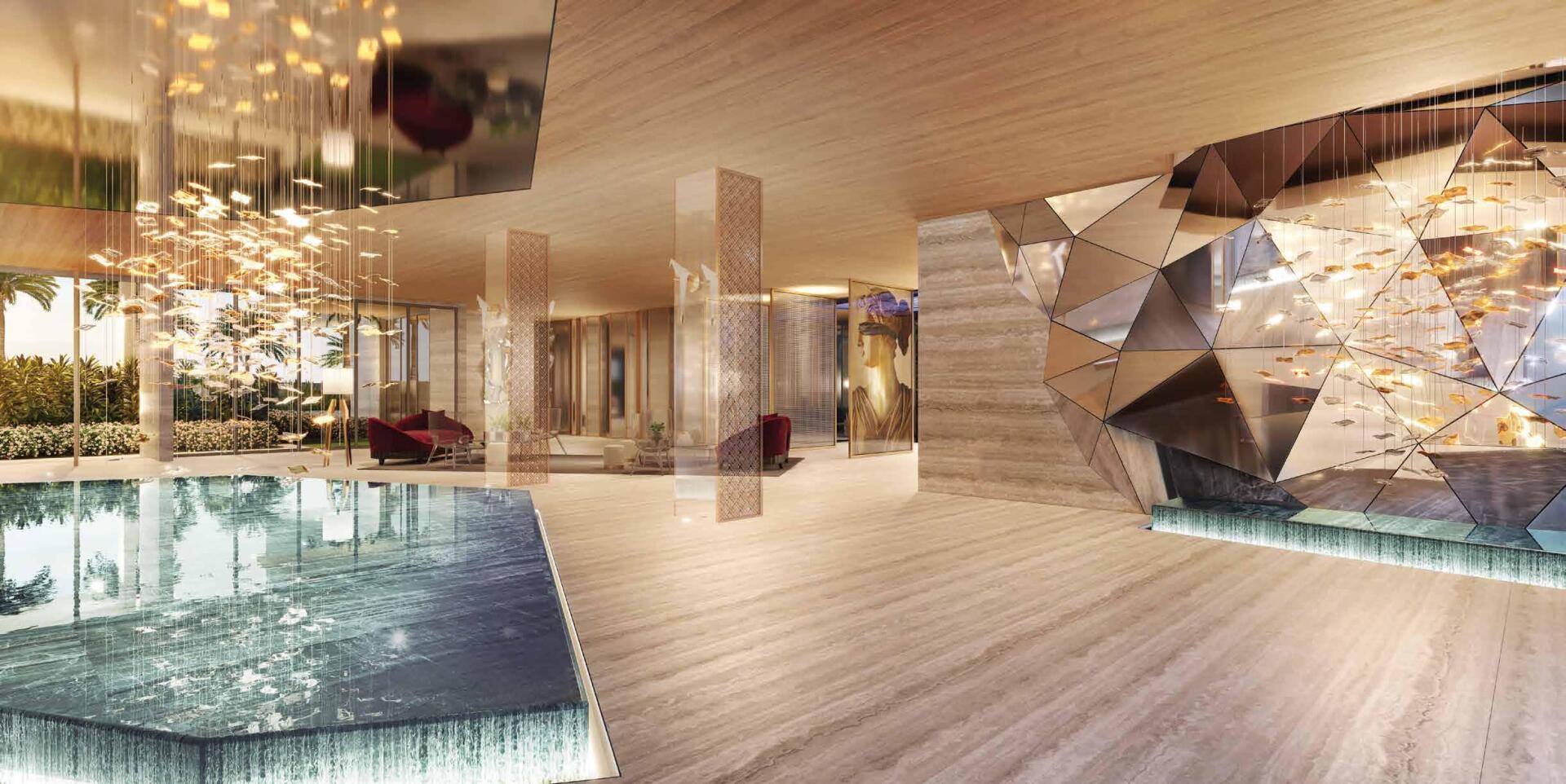 Cyrela Moema By Yoo – lobby – perspectiva ilustrada – (11) 4237-8776 | 98026-0864 Cyrela Moema By Yoo – lobby – perspectiva ilustrada