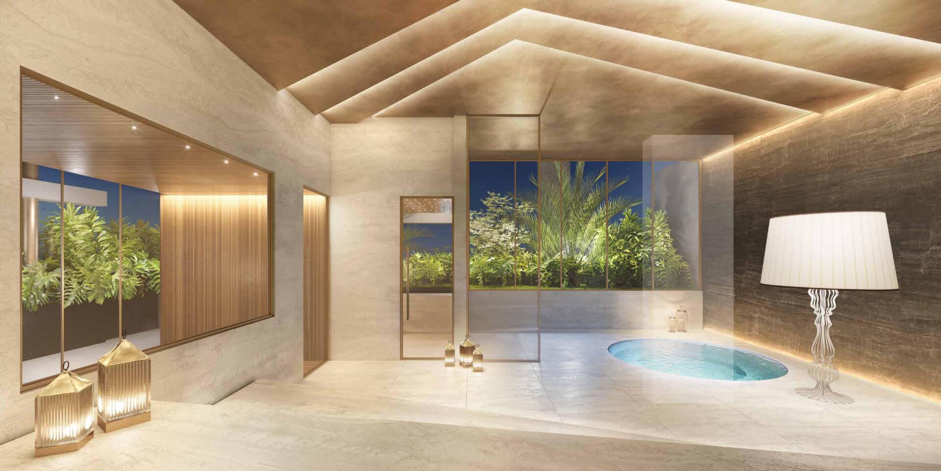 Cyrela Moema By Yoo – spa e saunas – perspectiva ilustrada – (11) 4237-8776 | 98026-0864 Cyrela Moema By Yoo – spa e saunas – perspectiva ilustrada