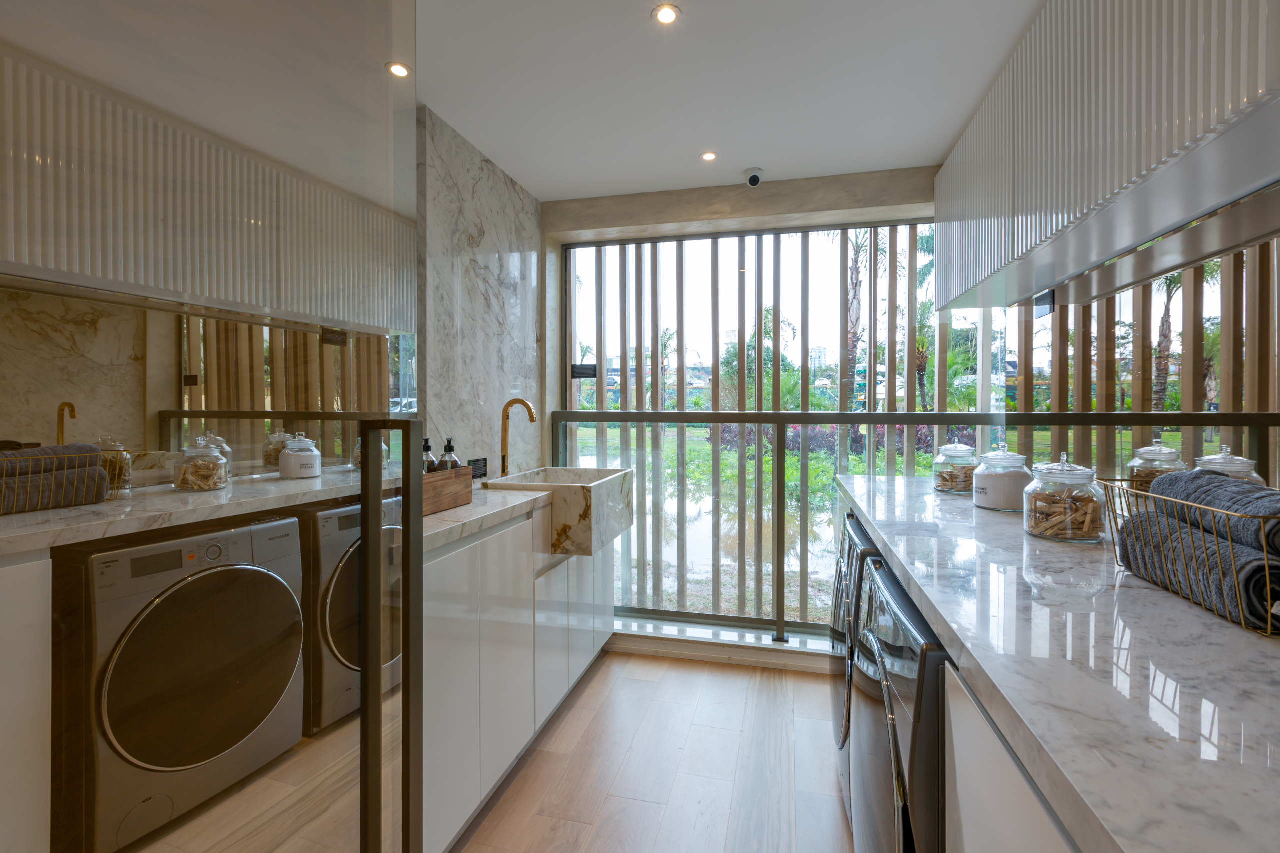 Eden Park by Dror | Eden West – Área de serviço do decorado de 134 m²